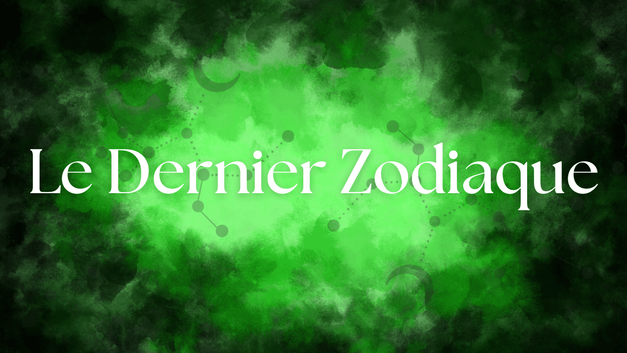 Le dernier zodiaque - couverture livre